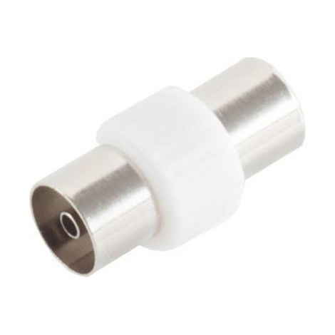 Adaptador coaxial shiverpeaks bs82030 contacto niquelado atornillable