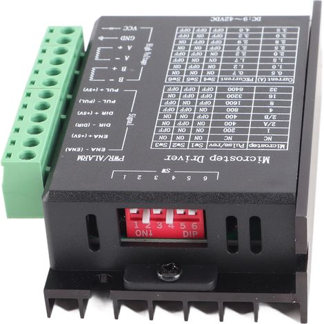 Pilote contrôleur CNC 32 micro-pas pour moteur pas à pas 42/57 TB6600 module de commande 4.0A 42V (1/5)