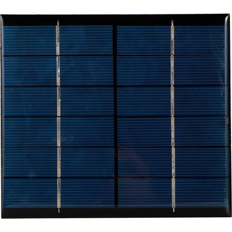 Panneau solaire miniature 6V 2.5W pour projets DIY, jouets et lampes solaires (1/5)