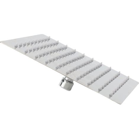 Pommeau douche pluie anti-colmatage inox 304 carré – Haute pression pluie salle bain S 8 pouces 100 trous sortie, salle de bain (1/3)
