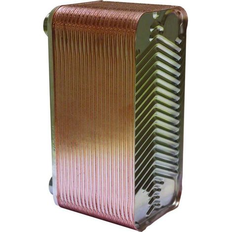 Scambiatore di calore a piastre saldobrasate scambiat.calore saldobrasato 10 piastre bv018/010 att.3/4"