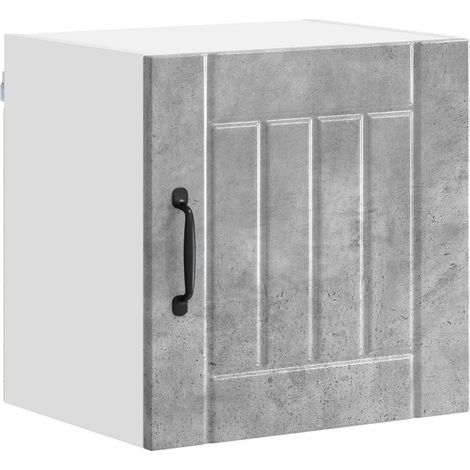 Maison Exclusive - Armario de Pared LUCCA Gris Hormigón 40 x 31 x