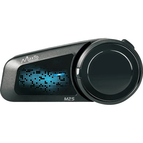 Auriculares Bluetooth para motocicleta, intercomunicador de grupo, diseño impermeable, 1 unidad (1/2)