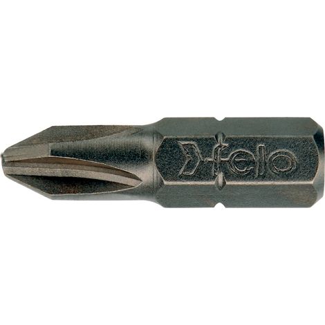 Punta atornillador Phillips (PH) Industry C6,3x25 mm. PH 1 100pcs-Pack Felo 02201017