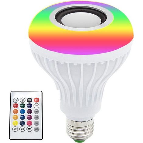 Color Bluetooth LED bulb (with smart music remote control function, E27 screw base) (1/4)