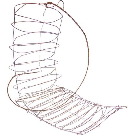 Michaud – Grille de terre en cuivre 0,40 x 2,40 m – 2 câbles de 0,5 m – Fil de 3 mm pour chantiers humides – Résistance à la corrosion