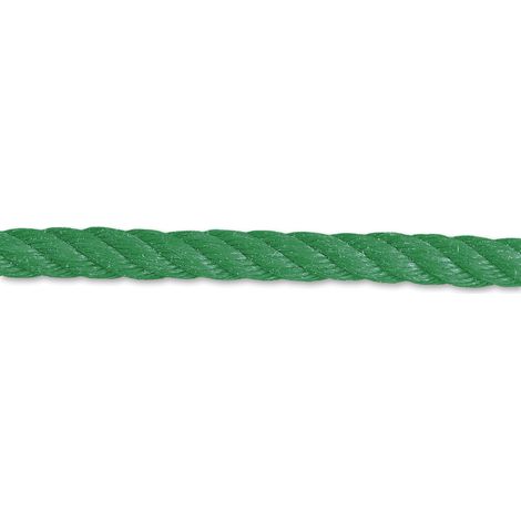 Bobine de Corde en Polypropylène Torsadée 1,5 T Ø 10 mm x 105 m Vert