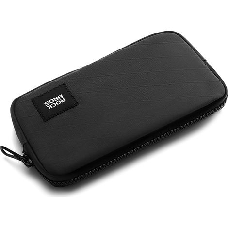 Sacoche de vélo pour téléphone, clés, portefeuille, cartes, argent 0,15 l - noir (1/3)