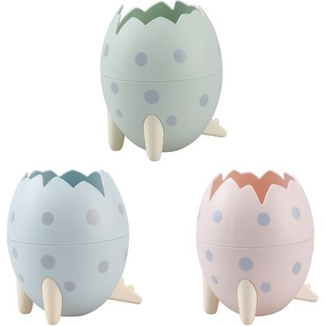 Pot à Crayons 3 Pièces Porte Crayon Pot Plastique Crayon Organiseur Porte-Crayon Bureau Porte Crayon Organisateur de Papeterie Organiseur de Bureau pour Ecole,Maison, Bureau (1/4)