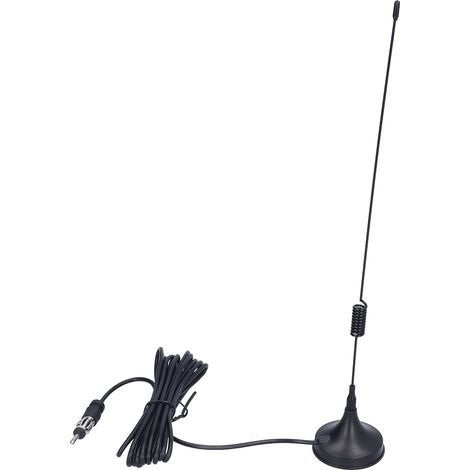Antenne Autoradio Fréquence Élevée Base Magnétique Puissante pour Amélioration Signaux Radio (1/5)