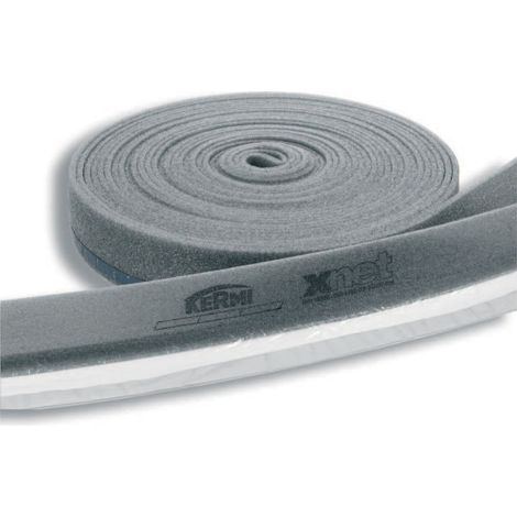 Kermi x-net Banda de aislamiento perimetral H 80 mm 25 m (rollo), SFZRS003000