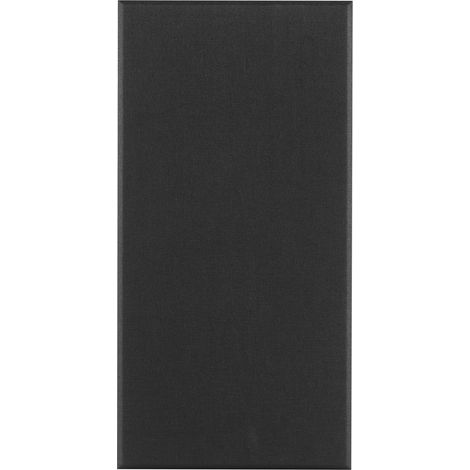 4 panneaux acoustiques épais 2 pouces 60 x 30 cm, fibre de verre autocollants insonorisants, noir, usage polyvalent (1/5)