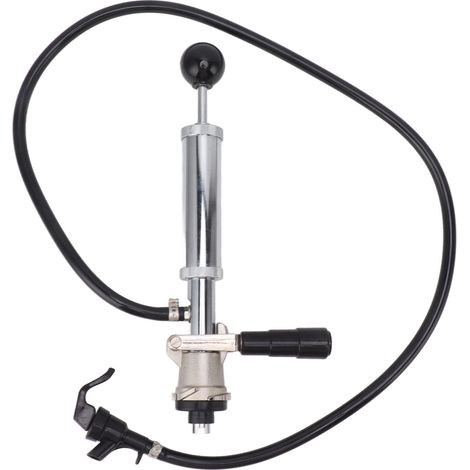 Pompe à fût de bière, robinet en acier inoxydable de 4 pouces, Kit de pique-nique manuel pour Bars de brassage à domicile, Restaurants, mariage (1/5)
