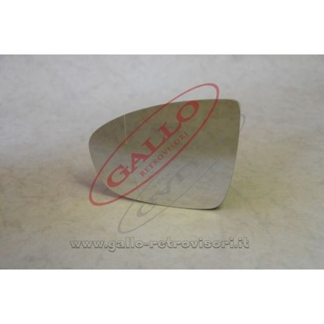 Vetro specchietto esterno lato sx compatibile con opel meriva b dal 2010 al 2017