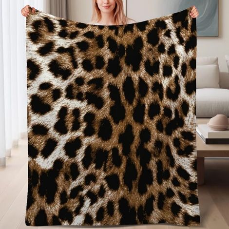 Couverture de lit en polaire, douce et chaude en microfibre printemps-été, décoration intérieure stylée, excellent cadeau pour femmes et hommes, 6080 pouces (1/4)
