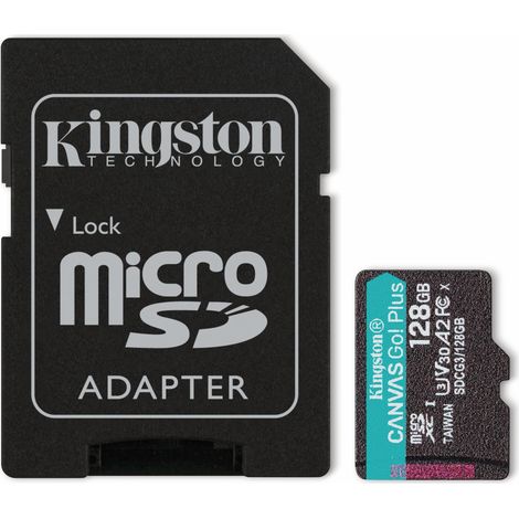 KINGSTON MicroSD-Card Canvas GO Plus, 128 GB (1/5)