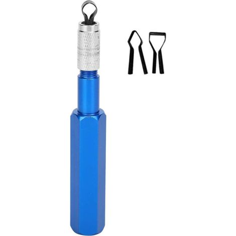 Outils pour la pose de revêtements de sol en PVC : coupe-coins, baguette de soudure, outil de nivellement, truelle à fil de soudure, lame à rainurer en V. (1/5)