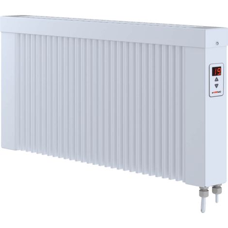 Elektroheizung areo direct base niedrige Flächenspeicherheizung 800 Watt - simples Thermostat - Appsteuerung ohne Zusatzhardware möglich - von eVARMO (1/5)