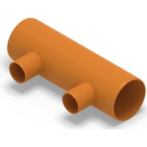 Distributeur thermique AWADUKT DN 630 BL 2 m, 2 raccords DN 315, centré