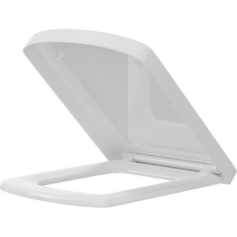 Wholesale Domestic Smiley 340mm Square Quick Release Soft Close Toilet Seat