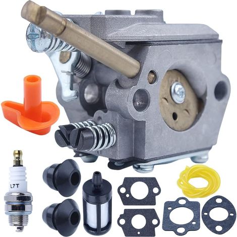 Gubeter Vergaser-Reparatursatz für Stihl Rasenmäher FS50 FS51 FS61 FS62 FS65 FS66 FS90 FS96 und Laubbläser BG60 BG61, für Walbro WT-38-1, WT-38, WT-38B, (1/5)