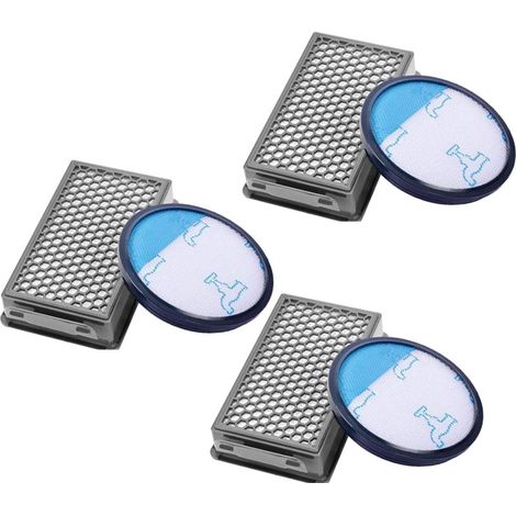Set mit 6 Filtern für Rowenta-Staubsauger, ZR005901 Moulinex Tefal Compact Power Cyclonic, Filter für Staubsauger (1/5)