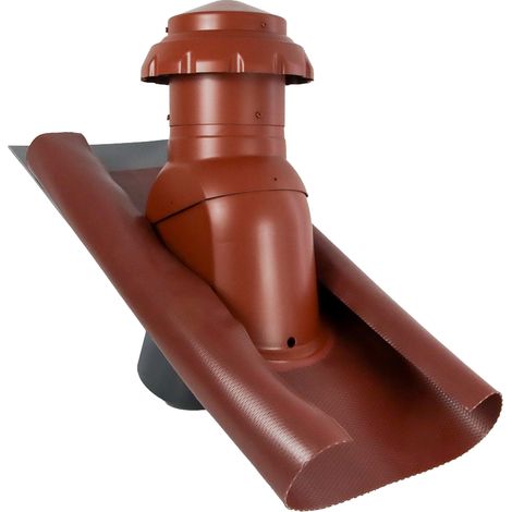 Auraflex DN 150 rot mit Wetterkappe (1/4)