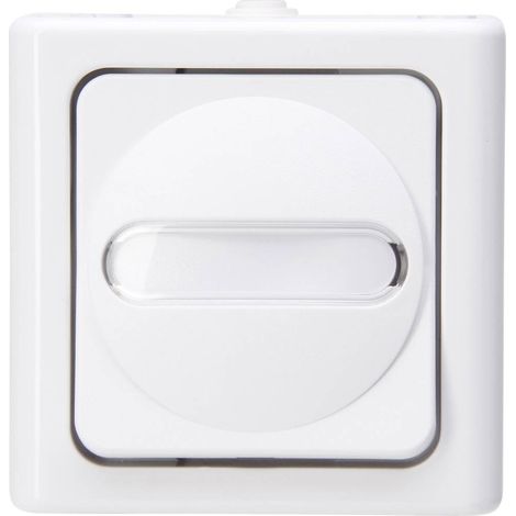 Interrupteur, Interrupteur va-et-vient Kopp 560602007 BlueElectric blanc arctique X924051 (1/2)