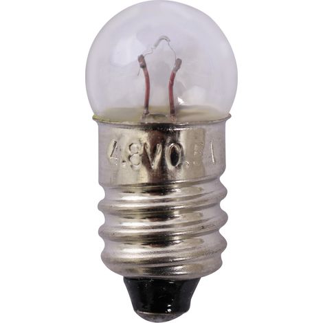 Quadrios 22O183 Ampoule de vélo 4.8 V 2.4 W Culot E10 blanc 1 pc(s)