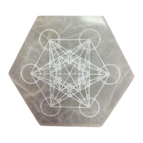 Plaque de Charge Hexagonale 18cm - Direction & Décision- Vendu par 1 (1/2)
