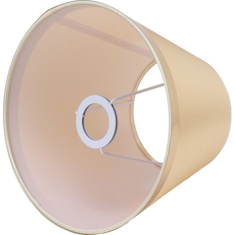 Stofflampenschirm im europäischen Stil, moderner Lampenschirm für E27 Tisch- und Stehlampen, SuppliesPX128 Gold (1/5)