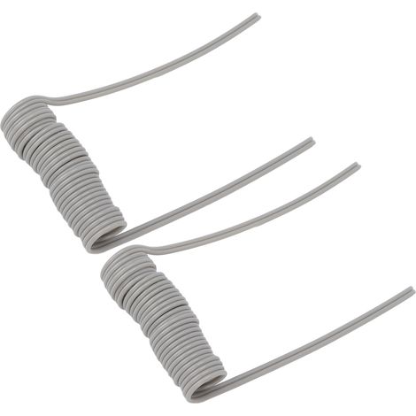 Tuyau pour pièce à main dentaire professionnel en caoutchouc de silicone portable flexible, accessoire de tube spiralé dentaire (1/5)