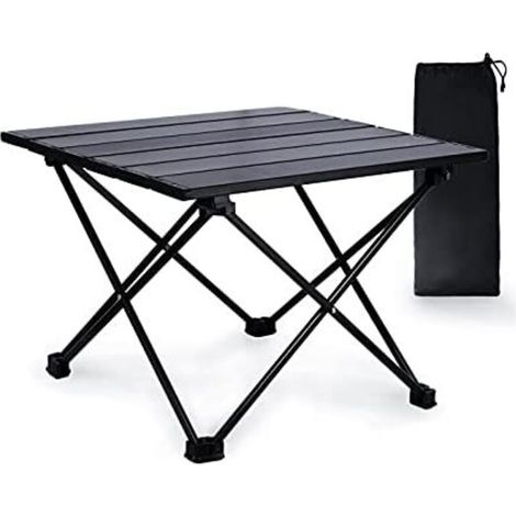 Table de Camping Portable,Table de Camping en Aluminium lumière extérieure Petites Tables de Camping Pliantes,préfet de Table pour Camping Pique-Nique Cuisine Jardin Voyage randonnée,A (1/5)