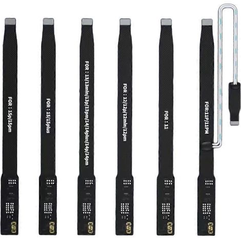 Câble flexible de réparation de batterie pour iPhone, permet un diagnostic et une réparation efficaces de l'état de la batterie. (1/5)