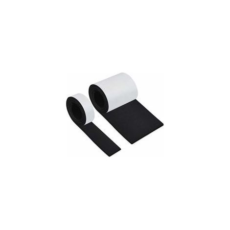 Patin feutre autocollant pour meubles – Lot de 2 rouleaux 100x10cm et 100x2cm – Feutrine haute densité anti-rayures et anti-bruit (1/5)