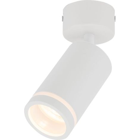Spot de plafond en métal GU10 réglable blanc moderne spot plafonnier