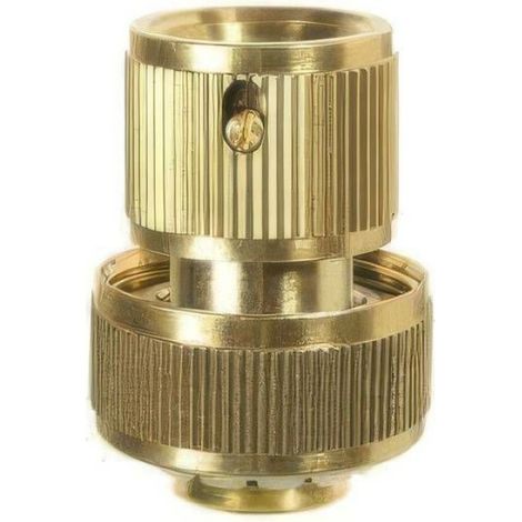 Raccord rapide laiton arrosage - 12 à 15mm-12 à 15mm