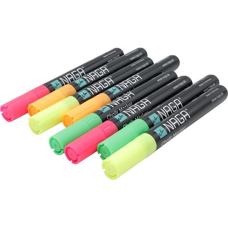 Marcadores de cartón-vidrio - 3 mm - 8 piezas - surtidas
