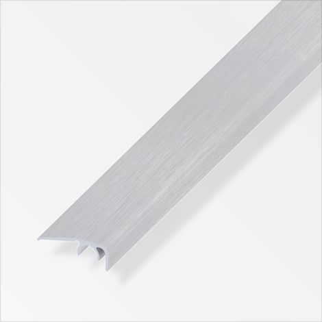 alfer Abschluss-Profil, 12,5 mm 2 m, 32 x 12.5 mm Alu eloxiert grau Profil (1/2)