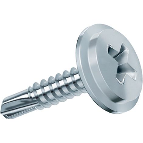 VITI AUTOPERFORANTI TP LARGA CR MM 4,2X22 ZINCATE