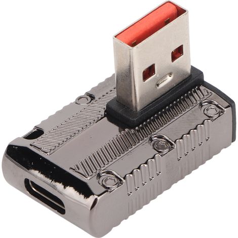 Adaptateur USB Mâle vers USB-C Femelle, 10Gbps données ultra-rapides, charge rapide 120W, connecteur USB 3.1 A vers Type-C (1/5)