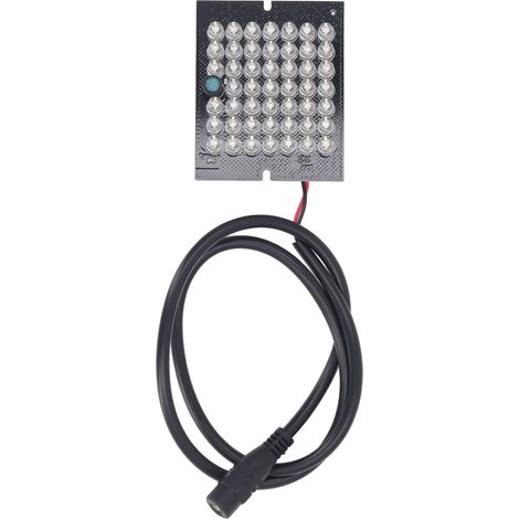 Panneau de lampe de Vision nocturne LED 850nm 48 perles IR remplissant l'infrarouge DC12V (1/5)