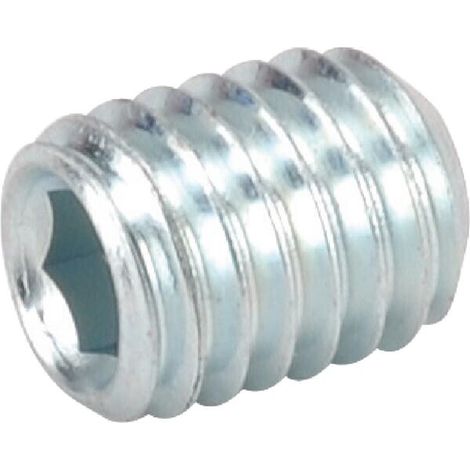 Pasador roscado DIN916 M8x10 acero zincado 45H UNIVERSAL 916810P025 (1/2)