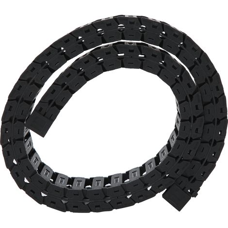 Chaîne porte-câbles silencieuse, guide-câble en nylon, détachable, S13 x 37, 0,7 mètre (1/5)
