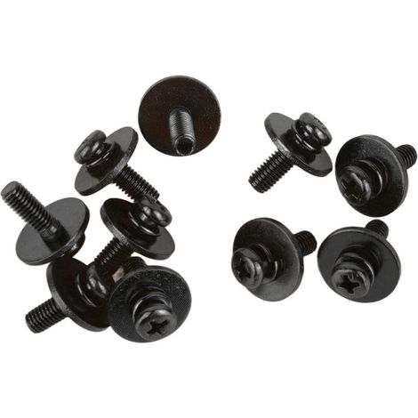 10 Vis de Fixation pour Batterie - Crochets en Métal Noir pour Batterie - Pièces de Rechange pour Tambour (1/5)