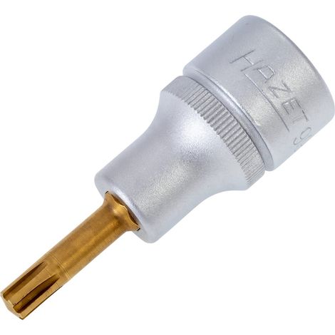 HAZET Schraubendreher-Steckschlüsseleinsatz 991-6 Vierkant hohl 12,5 mm (1/2 Z (1/4)