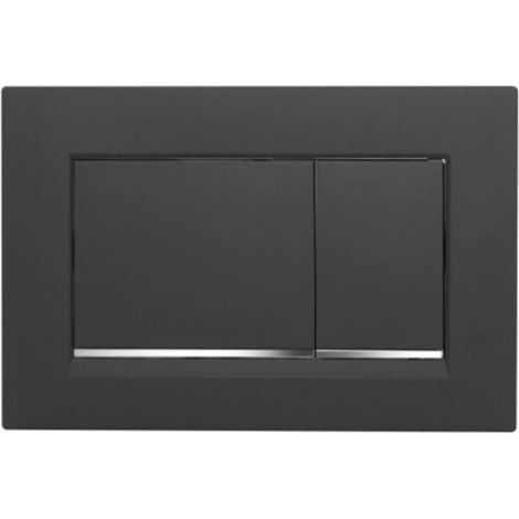 Plaque de déclenchement avec déclencheur de rinçage, plaque de déclenchement WC compatible avec Geberit Sigma 30, plastique ABS pour plus de durabilité et de durabilité, installation facile (1/4)
