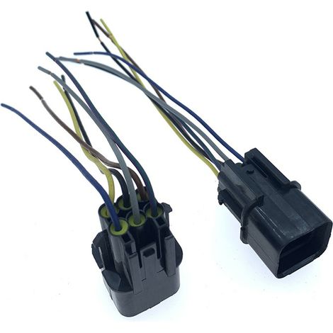 Suitable for Buick Excelle HRV, Chevrolet Epica, BYD F6, and F0 headlight assembly connectors and wiring harnesses. (1/4)