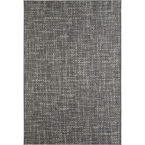 Teppich Oakland 160x230 cm Anthrazit-Creme Teppich (1/2)