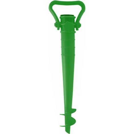 Marbueno Pincho Parasol Plastico Color Verde 44 cm Jardín Playa y Piscina